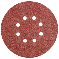 Graphite 55H945 Csiszolópapír, Tépőzáras 150Mm, K40, 5Db., 8 Lyukkal barkácsgép tartozék