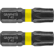 Graphite 56H517 Torziós Ütvecsavarozó Bit Tx40X25mm, 2db (56H517) szerszám kiegészítő