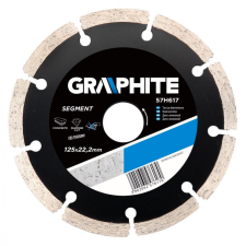 Graphite 57H617 Gyémánt Vágókorong 125Mm Szegmenses csempevágó