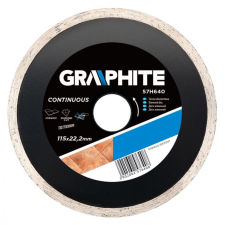 Graphite 57H640 Gyémánt Vágókorong 115Mm Vizes csempevágó