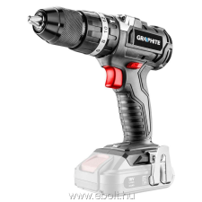 Graphite akkus szénkefementes ütvefúró energy+, 18v, akku nélkül! fúrógép