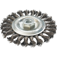 Graphite Drótkefe 115 mm x M14, Inox (57H596) barkácsgép tartozék