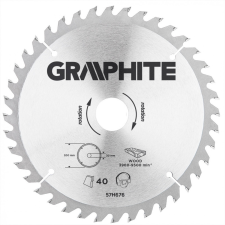 Graphite körfűrészlap 200x30 z40 fúrószár