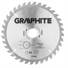 Graphite körfűrészlap 205x20 z35 fúrószár