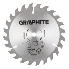 Graphite Körfűrészlap, 24 fogas, Energy+, 150x10mm fűrészlap