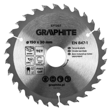Graphite Körfűrészlap keményfém fogakkal, 150x30mm, 30fog barkácsgép tartozék