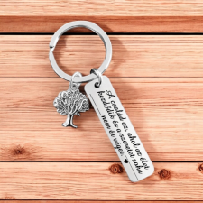  Gravírozott kulcstartó-Idézettel család 1. kulcstartó