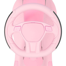  Gravitációs gyerekjármű LED-del Baby Mix G-Force babarózsaszín lábbal hajtható járgány