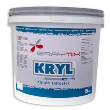 Graymix Kryl Szilikon 15l kültéri festék III-as színkat. /vödör vékony- és nemesvakolat