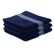  GREEK törölköző 70x130 cm sötétkék, 100% pamut lakástextília