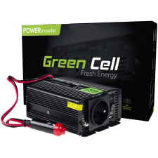 Green Cell KFZ Spannungswandler Power Inverter 12V > 230V 150/300W Black - Bontott termék! szünetmentes áramforrás