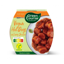 Green Course Green Course vegán hot dog rudacska curry szószban 300 g konzerv