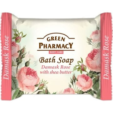 Green Pharmacy Bath Soap Damask Rose with shea butter 100 g szappan
