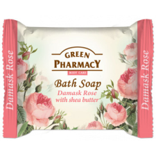  Green Pharmacy szappan damaszkuszi rózsa és sheavaj tartalommal 100 g szappan