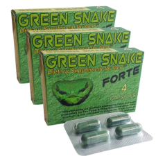 Green Snake First (trio-pack) 3 Doboz, belföldön díjmentes szállítással potencianövelő