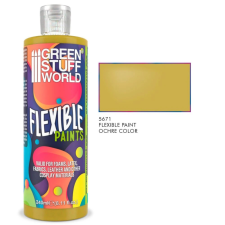 Green Stuff World Flexible Paint okker 240ml GSW5671 makett