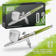 Green Stuff World GSW1395 Dual-action airbrush 0.3 mm GSW1395 makett