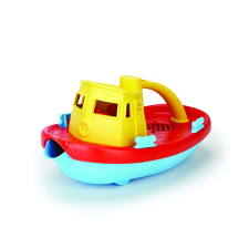Green Toys sárga hajó fürdőszobai játék