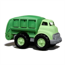 Green Toys újrahasznosító kukásautó autópálya és játékautó