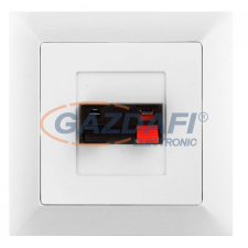 Greenlux GXKP052 Audio csatlakozóajlzat PREMIUM fehér villanyszerelés
