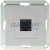 Greenlux GXKP148 PREMIUM 1 PC M-S Kommunikációs csatlakozóaljzat 8pin (RJ45) ezüst