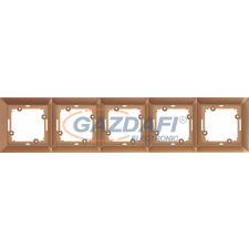 Greenlux GXKP359 PREMIUM 5 FR A 5-ös keret PREMIUM családhoz mahagóni villanyszerelés