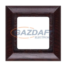Greenlux GXKP857 PREMIUM 1 FR W 1-es keret PREMIUM családhoz wenge villanyszerelés
