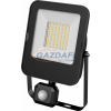 Greenlux GXLR056 ALFA PIR SMD 50W LED reflektor mozgásérzékelővel 5000lm 6000K 220-240V A++ -> A fekete IP44