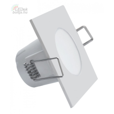 Greenlux LED beépíthető lámpa négyszögletes fehér Kültéri keret 5W Meleg fehér Kültéri kültéri világítás