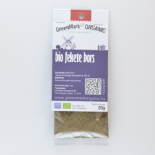 Greenmark bio fekete bors őrölt 20 g alapvető élelmiszer