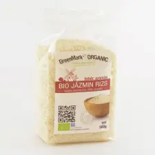  Greenmark bio jázmin rizs fehér 500 g alapvető élelmiszer