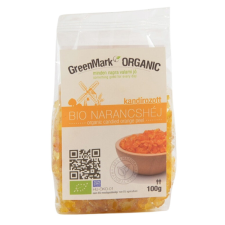 Greenmark bio kandírozott narancshéj 100 g reform élelmiszer
