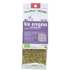 Greenmark bio oregano morzsolt 10 g alapvető élelmiszer