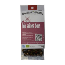 Greenmark bio színes bors 20 g alapvető élelmiszer