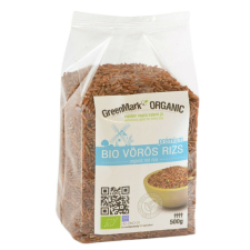  Greenmark bio vörös rizs 500 g alapvető élelmiszer