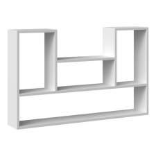 Greensite Bilbao 4P függőpolc, matt fehér bútor