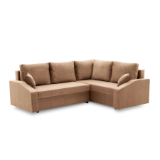 Greensite Grande Plus sarokkanapé, jobboldali, szövet anyag, barna bútor
