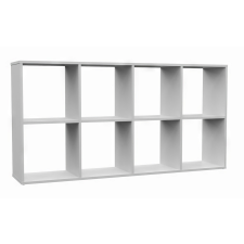 Greensite Malax 2x4 polc, fehér bútor