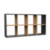 Greensite MIX Malax 2x4 polc, antracit-tölgy