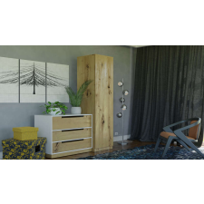 Greensite SD-50 Gardróbszekrény, 180x50x50cm - tölgy bútor