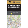 Gregory's Canberra térkép Universal Publishers 2014 UBD State Maps 1: 25 000