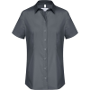 GREIFF Női Szolgáltatási Blúzok Rövid Ujjú, antracit