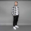  Gridlock Kockás Overshirt - Méret: XL