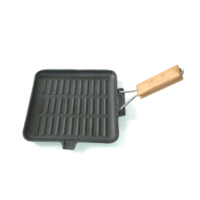 Grill öntöttvas serpenyő tapadásmentes szám: 2 edény