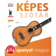 Grimm Kiadó Képes szótár spanyol-magyar (audio alkalmazással) nyelvkönyv, szótár