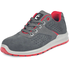  GRIMMA S1 MF SR félcipő szürke/piros 43 munkavédelmi cipő