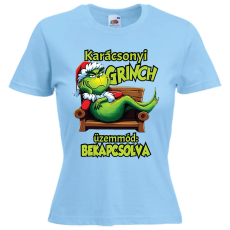  Grincs üzemmód bekapcsolva - Karácsonyi Női Póló