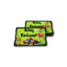 GRINCSES FAHASÁB- BOLDOG KARÁCSONYT 5,5X9,6CM dekorációs kellék