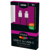 GRIXX USB 3.1 Type C Összekötő Fekete 1m GROCACCUSFBK01