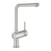  GROHE 30425DC0 Csaptelep VENTO L-kifolyócső szuperacélból
